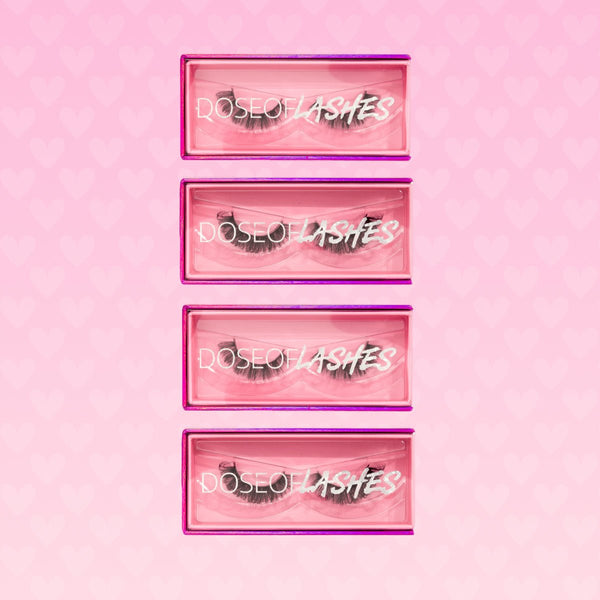 PICK ANY 4 SALON STYLE LASHES - Dose of Lashes